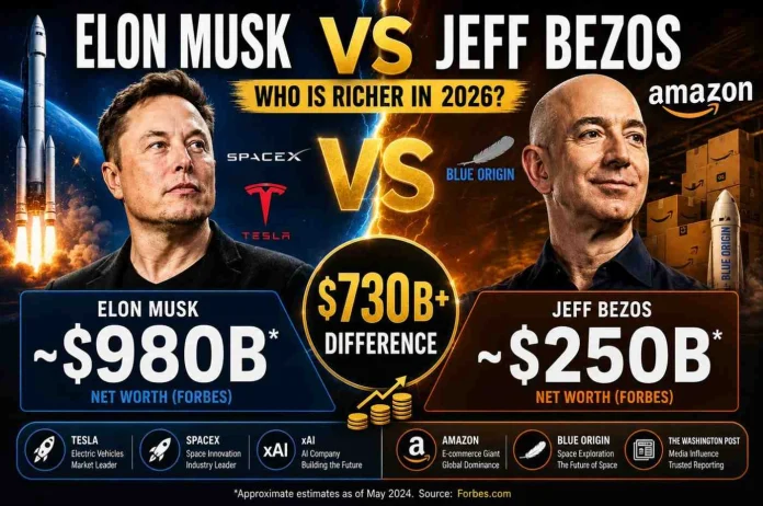 elon musk and jeff bezos elon musk vs jeff bezos