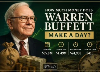 How Much Money Does Warren Buffett Make a Day? warren buffett income per day