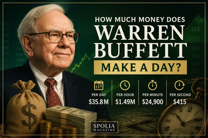 warren buffett income per day warren buffett income per day