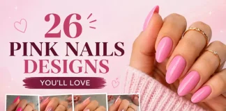 pink birthday nail ideas