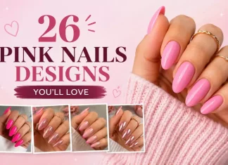 26 Pink Birthday Nail Ideas for Every Style and Celebration pink birthday nail ideas