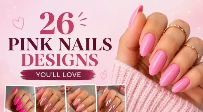 26 Pink Birthday Nail Ideas for Every Style and Celebration pink birthday nail ideas