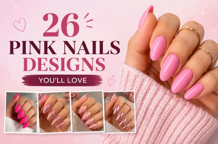 pink birthday nail ideas pink birthday nail ideas