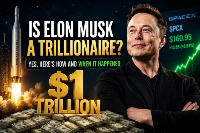 is elon musk a trillionaire is elon musk a trillionaire