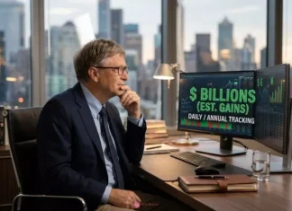 How Much Does Bill Gates Make Per Day? (2026 Breakdown) Bill Gates estimated daily earnings and wealth growth breakdown for 2026