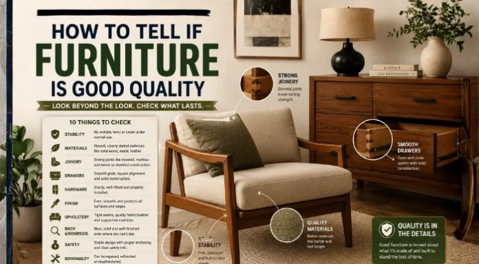 How to Tell If Furniture is Good Quality Before You Buy How to Tell If Furniture Is Good Quality