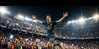 Cristiano Ronaldo as the most famous soccer player in the world with Messi, Neymar, Mbappe and other football stars in the fame ranking