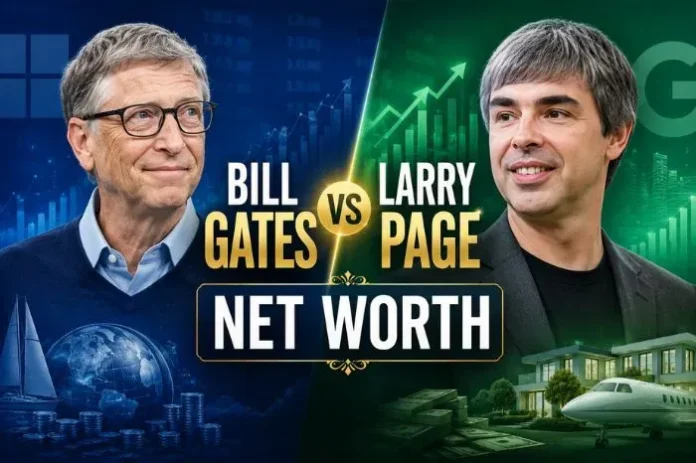Bill Gates vs Larry Page Net Worth