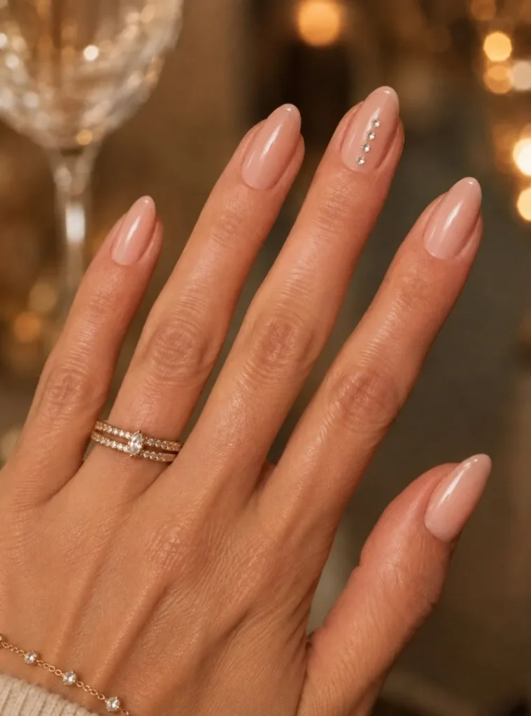 Four-Crystal Milestone Nails