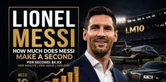 How Much Does Messi Make a Second