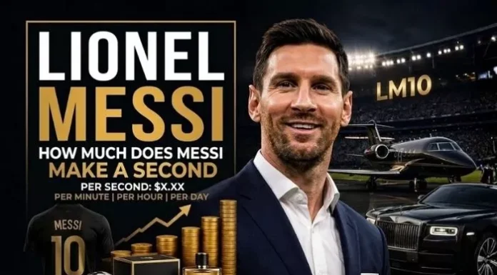 How Much Does Messi Make a Second