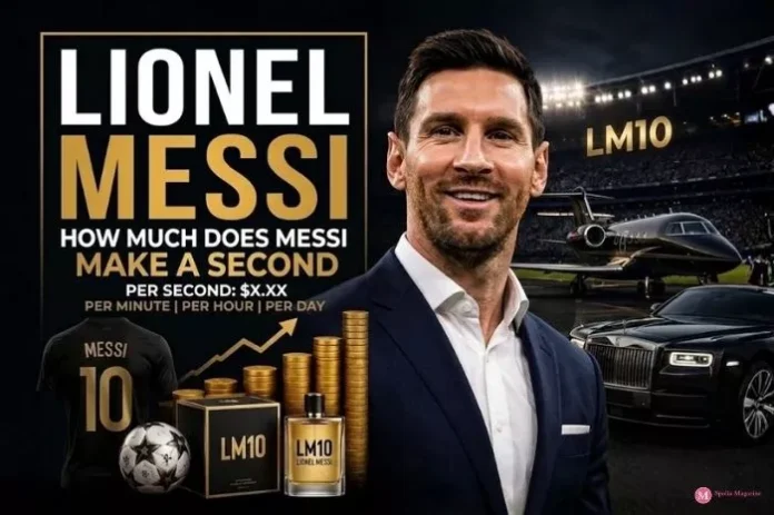 How Much Does Messi Make a Second How Much Does Messi Make a Second