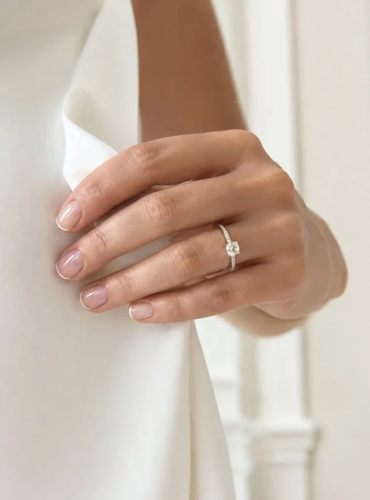 Micro White French Tips
