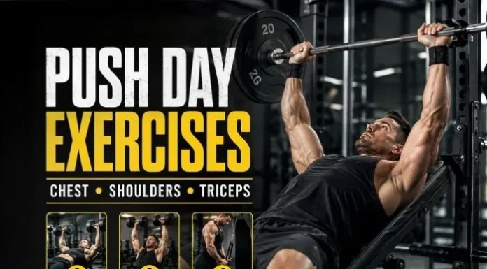 Push Day Exercises: Complete Chest, Shoulders and Triceps Workout Push Day Exercises