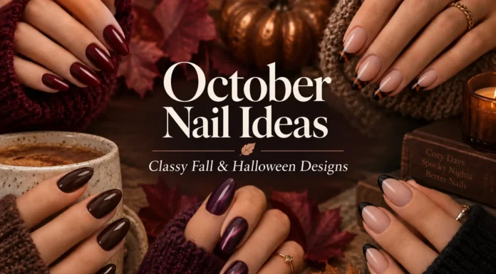 October Nail Ideas 2026: 25 Classy Fall & Halloween Designs October Nail Ideas