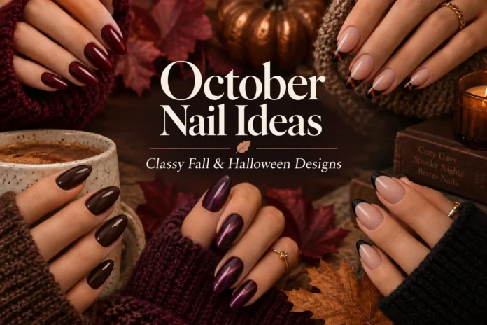 October Nail Ideas October Nail Ideas